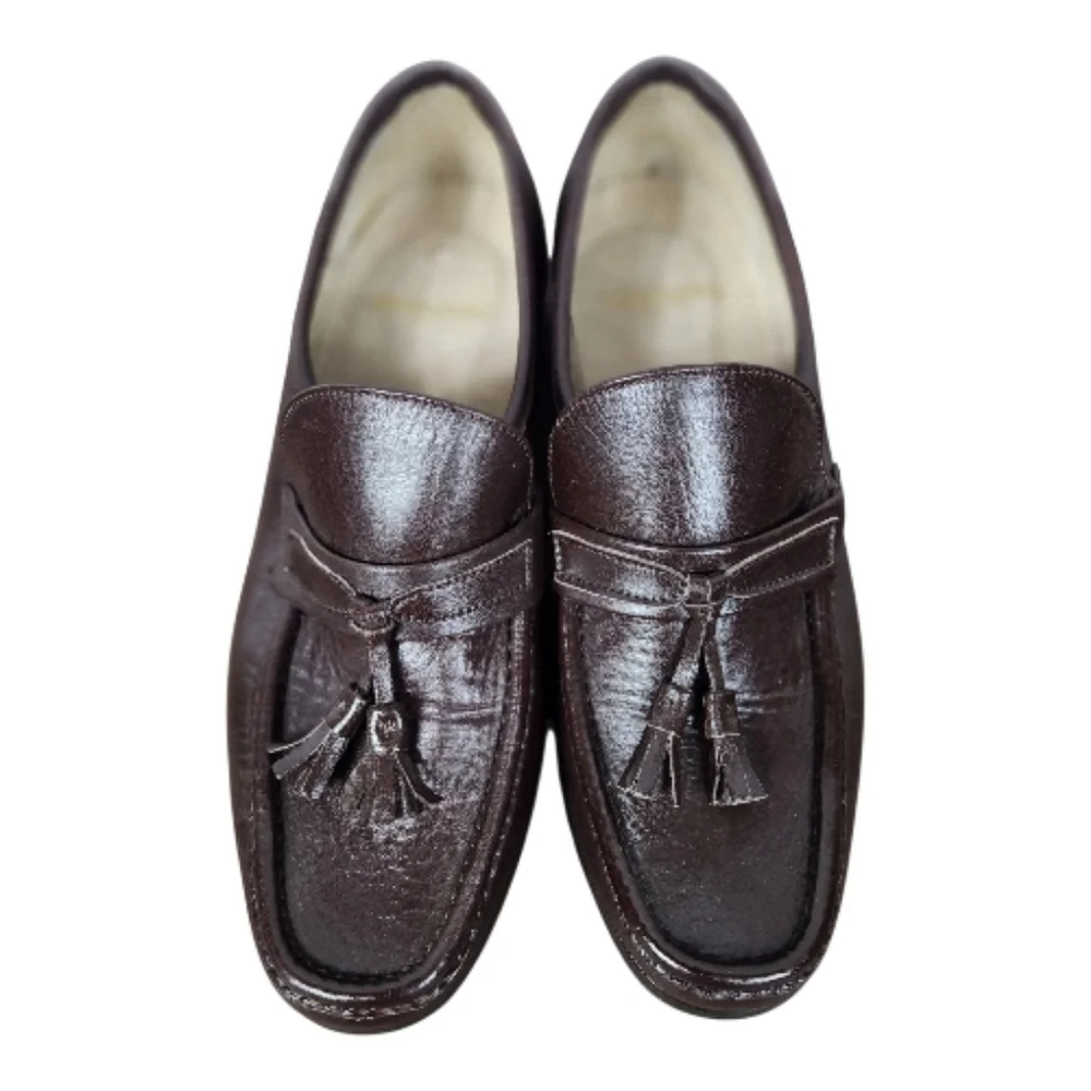WEYENBERG Brown Tassel Loafers Women's Size 9-9.5, Mens Size 8.